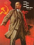 Lenin Lived, Lenin is Alive, Lenin Will Live-Victor Ivanov-Stretched Canvas
