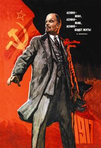 Lenin Lived, Lenin Is Alive, Lenin Will Live by Victor Ivanov