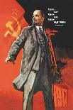 Lenin Lived, Lenin is Alive, Lenin Will Live-Victor Ivanov-Mounted Art Print