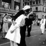Kissing the War Goodbye in Times Square, 1945, II-Victor Jorgensen-Stretched Canvas