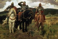 The Knight at the Crossroads, 1882-Victor Mikhailovich Vasnetsov-Framed Giclee Print