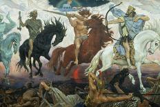 The Four Horsemen of the Apocalypse, 1887-Victor Mikhailovich Vasnetsov-Framed Giclee Print