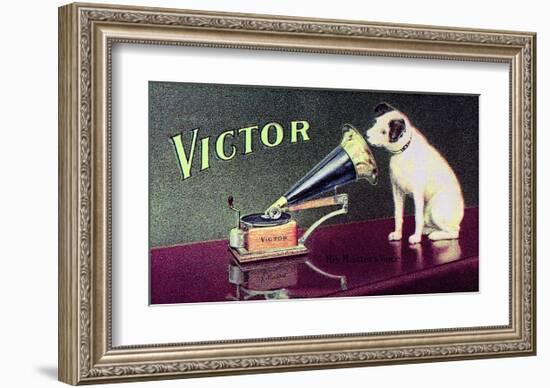 Victor Music-null-Framed Giclee Print