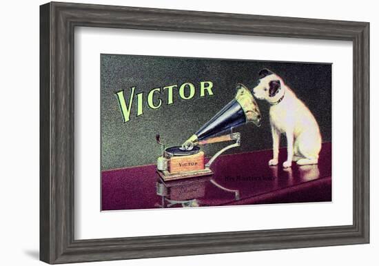 Victor Music-null-Framed Giclee Print