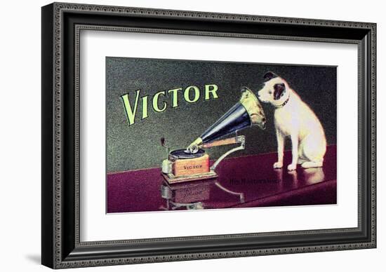 Victor Music-null-Framed Giclee Print