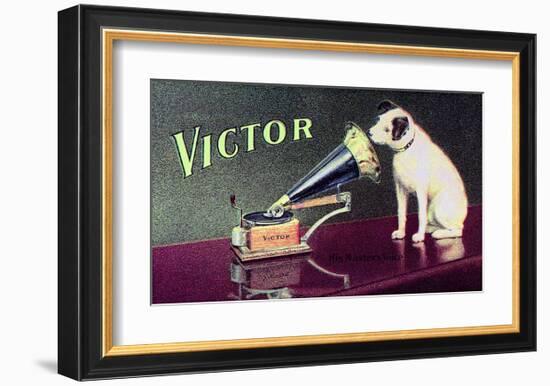 Victor Music-null-Framed Giclee Print