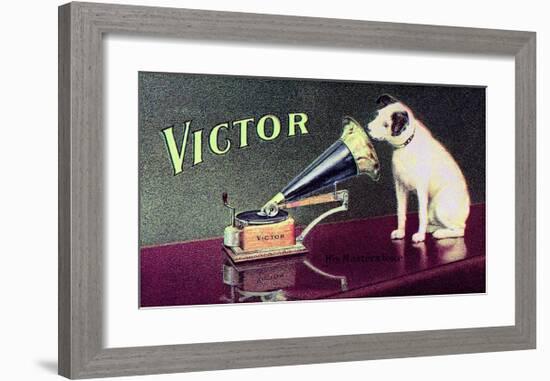 Victor Music-null-Framed Giclee Print