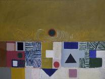 Spiral Motif in Green, Violet, Blue and Gold: the Coast of the Inland Sea-Victor Pasmore-Giclee Print