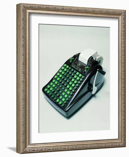 "Victor" Phenolic Resin Calculator-null-Framed Giclee Print