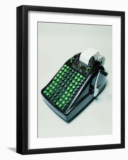 "Victor" Phenolic Resin Calculator-null-Framed Giclee Print