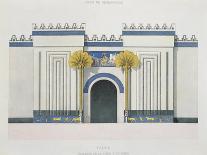 Reconstruction of Entrance Door to Harem at Palace of Sargon II-Victor Place and Felix Thomas-Framed Giclee Print