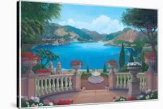 Homage to Parrish Greek Urns-Victor Valla-Stretched Canvas