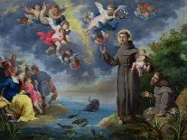 St. Anthony of Padua Preaching to the Fish-Victor Wolfvoet-Framed Giclee Print