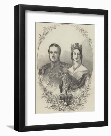 Victoria and Albert-null-Framed Giclee Print