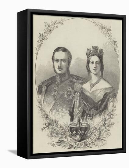 Victoria and Albert-null-Framed Premier Image Canvas