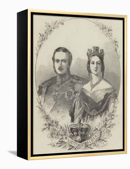 Victoria and Albert-null-Framed Premier Image Canvas