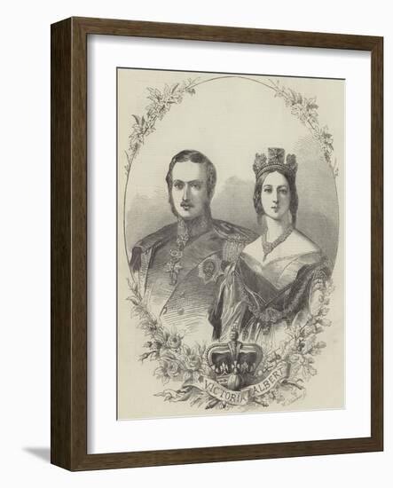 Victoria and Albert-null-Framed Giclee Print