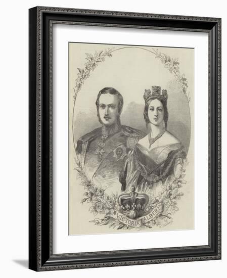 Victoria and Albert-null-Framed Giclee Print