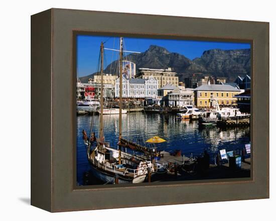 Victoria and Alfred Waterfront, Cape Town, South Africa-Ariadne Van Zandbergen-Framed Premier Image Canvas