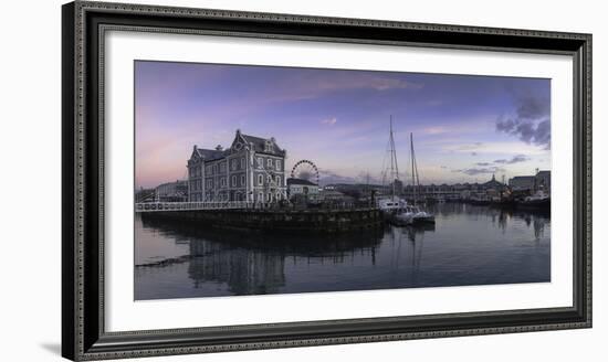 Victoria and Alfred Waterfront, (V and A Waterfront) (The Waterfront) at dawn, Cape Town, Western C-Ian Trower-Framed Photographic Print