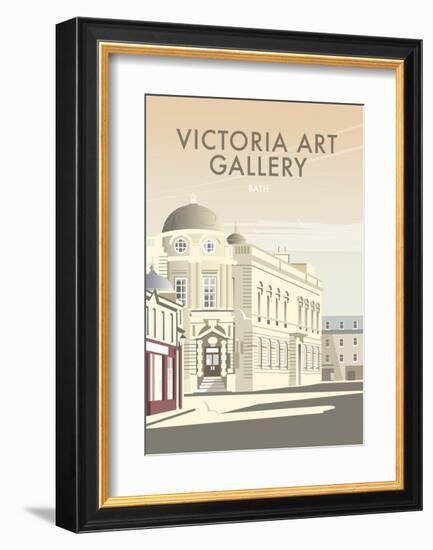 Victoria Art Gallery - Dave Thompson Contemporary Travel Print-Dave Thompson-Framed Art Print