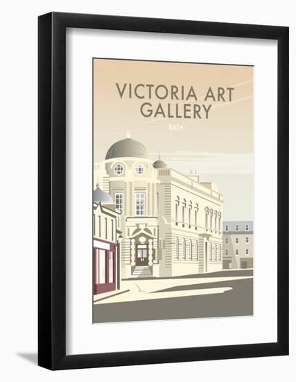 Victoria Art Gallery - Dave Thompson Contemporary Travel Print-Dave Thompson-Framed Art Print