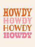 Howdy Cowgirl VIII-Victoria Barnes-Art Print
