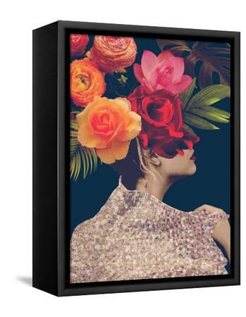 Flower Head Framed Canvas Wall Art: Prints, Paintings