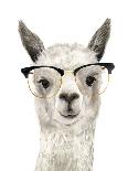 Llama Specs III-Victoria Borges-Art Print