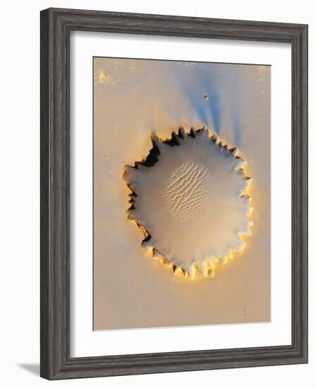 Victoria Crater, Mars, MRO Image--Framed Photographic Print