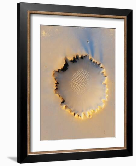 Victoria Crater, Mars, MRO Image-null-Framed Photographic Print