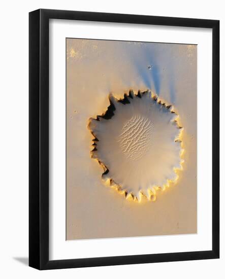 Victoria Crater, Mars, MRO Image--Framed Photographic Print