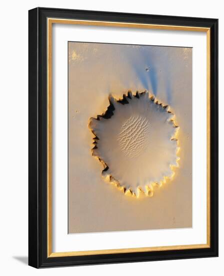 Victoria Crater, Mars, MRO Image--Framed Photographic Print