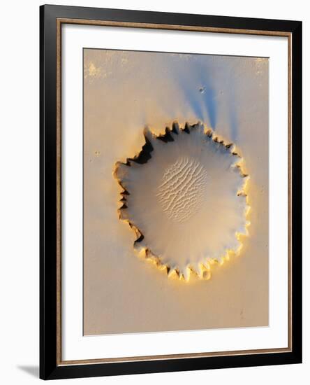 Victoria Crater, Mars, MRO Image-null-Framed Photographic Print