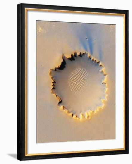 Victoria Crater, Mars, MRO Image-null-Framed Photographic Print