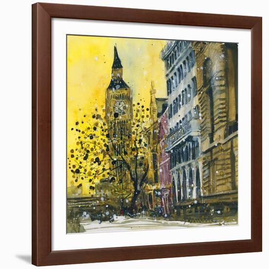 Victoria Embankment, London-Susan Brown-Framed Giclee Print