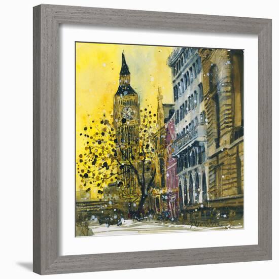 Victoria Embankment, London-Susan Brown-Framed Giclee Print