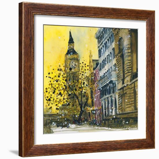 Victoria Embankment, London-Susan Brown-Framed Giclee Print