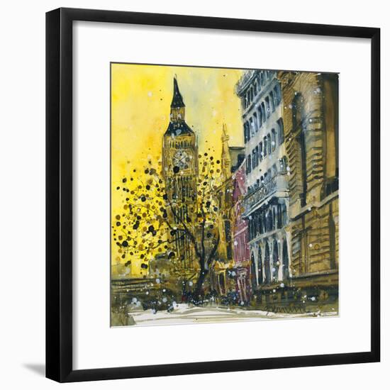 Victoria Embankment, London-Susan Brown-Framed Giclee Print