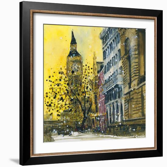 Victoria Embankment, London-Susan Brown-Framed Giclee Print