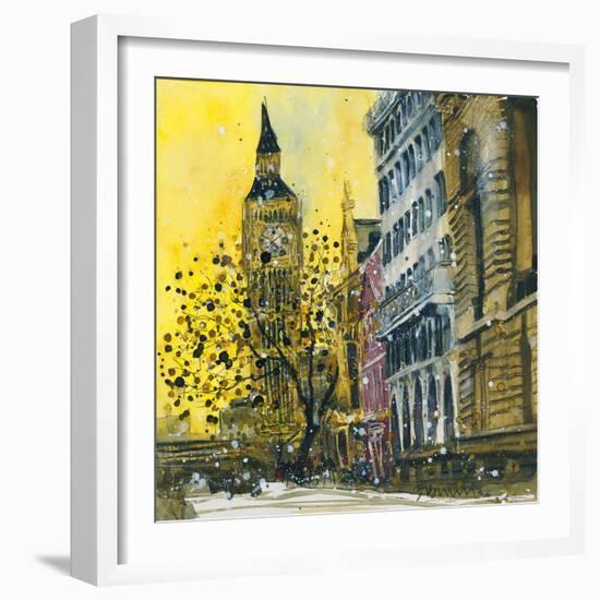 Victoria Embankment, London-Susan Brown-Framed Giclee Print