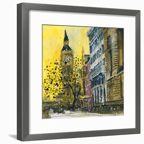 Victoria Embankment, London-Susan Brown-Framed Giclee Print