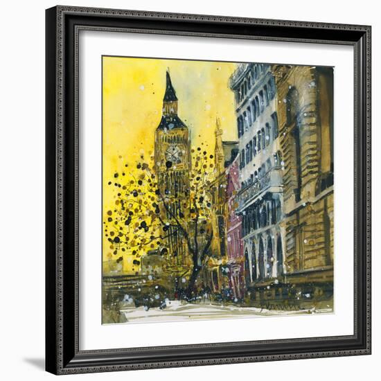 Victoria Embankment, London-Susan Brown-Framed Giclee Print