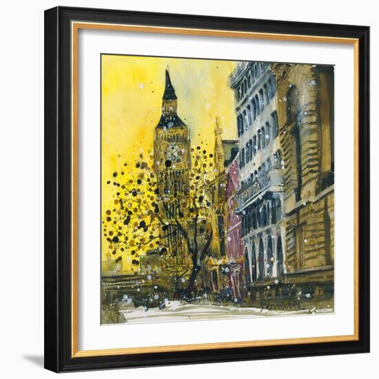 Victoria Embankment, London-Susan Brown-Framed Giclee Print