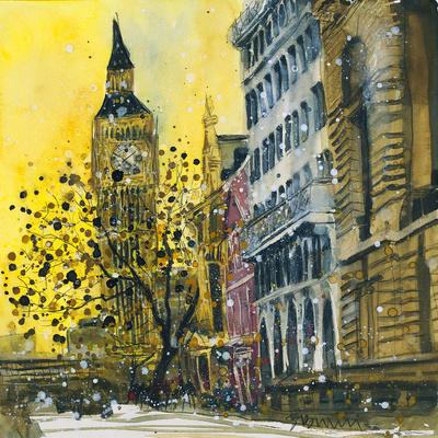 'Victoria Embankment, London' Giclee Print Susan Brown