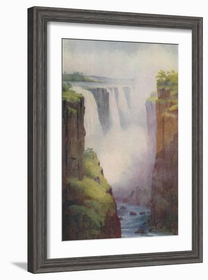 'Victoria Falls', 1924-Unknown-Framed Giclee Print