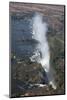 Victoria Falls, aerial view, UNESCO World Heritage Site, Zimbabwe, Africa-Ann and Steve Toon-Mounted Photographic Print