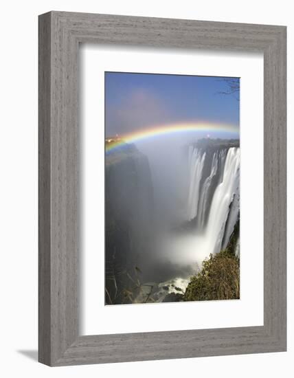 Victoria Falls at Night, Zimbabwe/Zambia-Paul Joynson Hicks-Framed Photographic Print