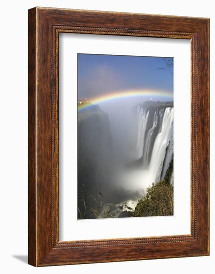 Victoria Falls at Night, Zimbabwe/Zambia-Paul Joynson Hicks-Framed Photographic Print