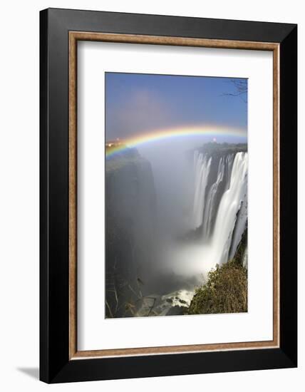 Victoria Falls at Night, Zimbabwe/Zambia-Paul Joynson Hicks-Framed Photographic Print